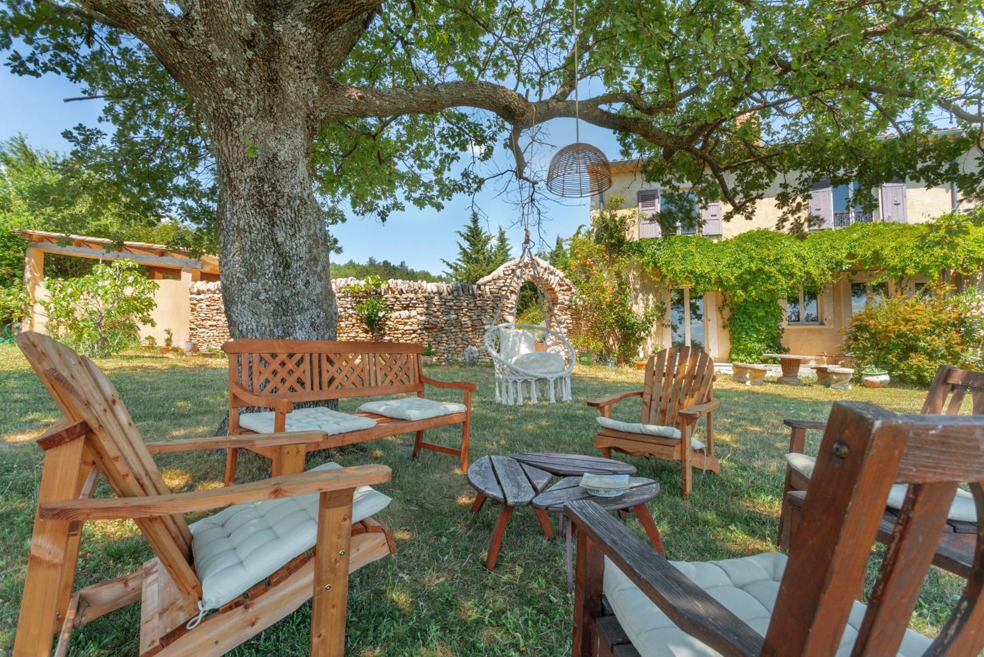Domaine De Barbe - Chambre Lin Salles-sous-Bois Dış mekan fotoğraf