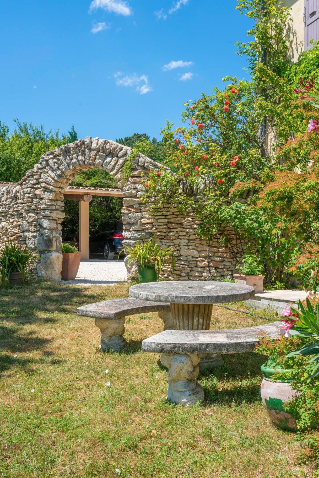 Domaine De Barbe - Chambre Lin Salles-sous-Bois Dış mekan fotoğraf